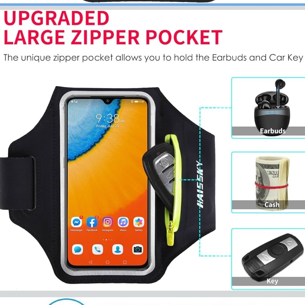 Running Armband Phone Holder Brand New